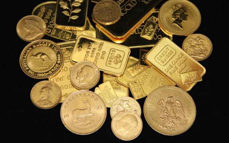 أنواع عملات السبائك الذهبية