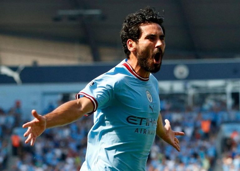 احتفال Ilkay Guendogan