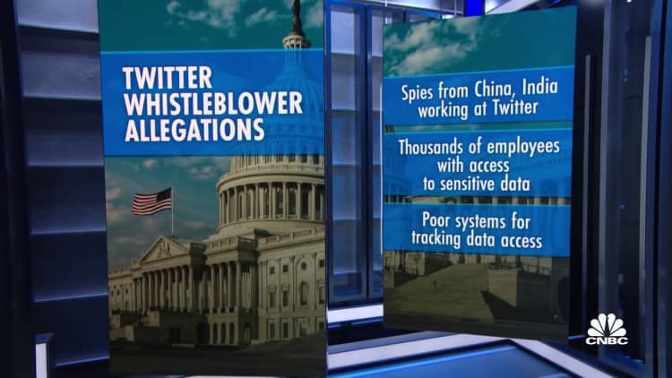 يقول المخبر إن هناك جاسوسًا حكوميًا صينيًا يعمل في Twitter