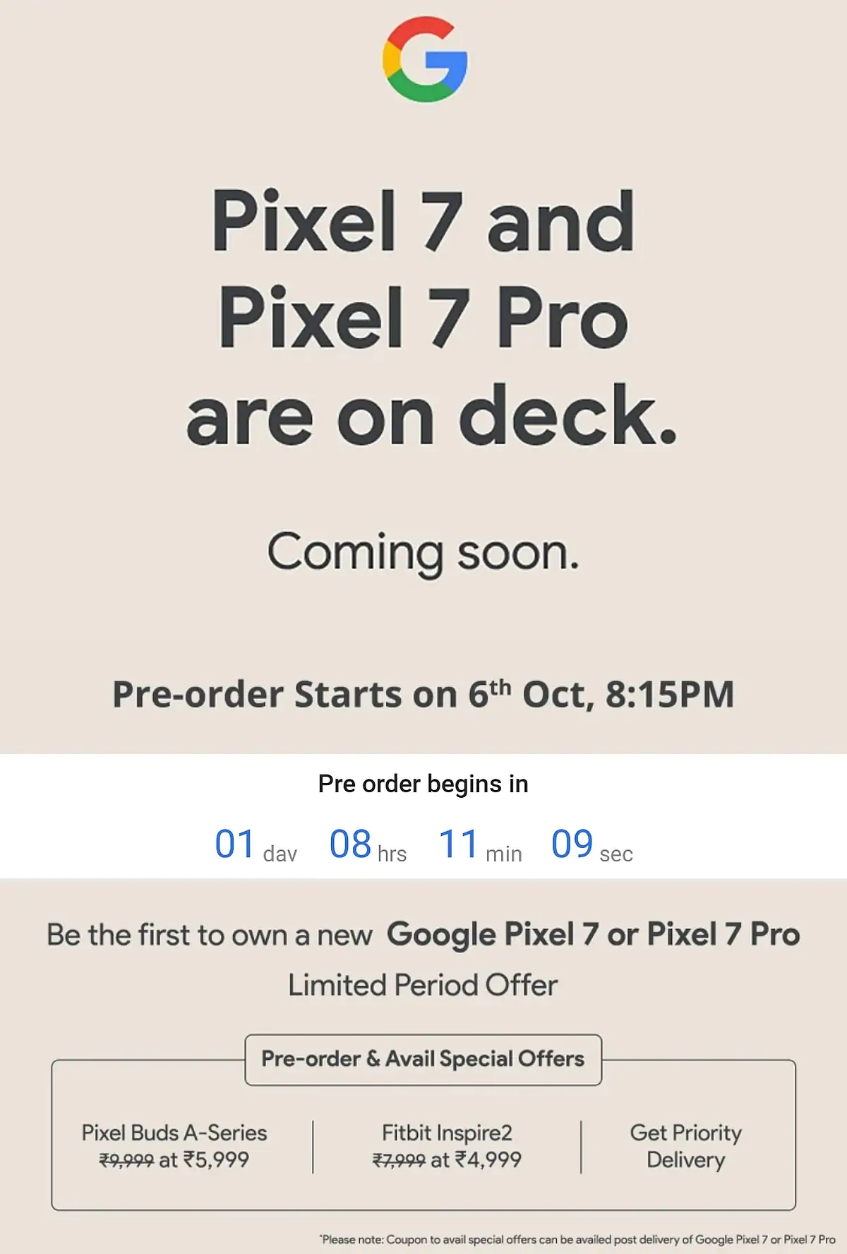 يقدم pixel 7 pro للطلب المسبق google flipkart المضمنة google pixel 7 