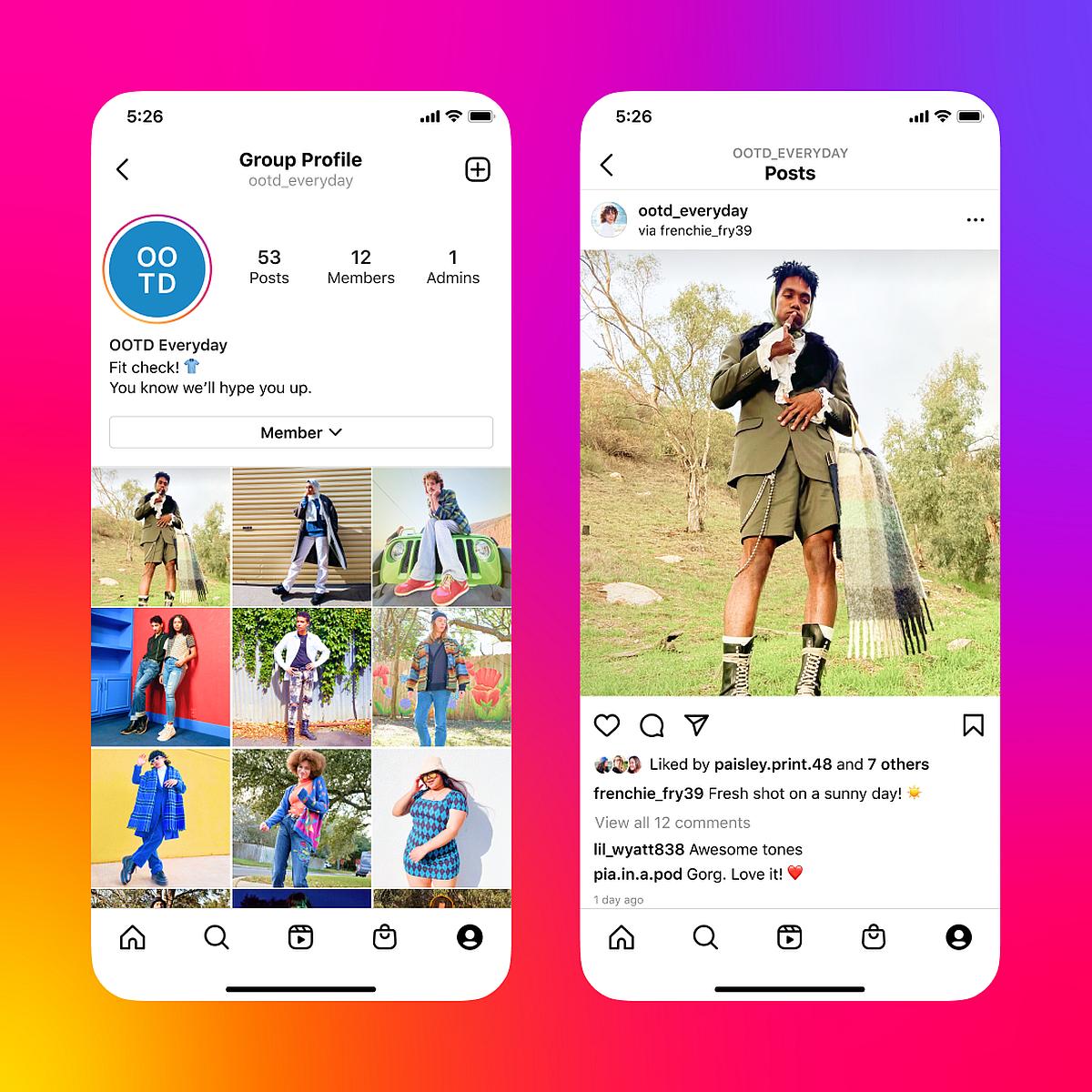 ملف تعريف مجموعة instagram ملفات تعريف مجموعة instagram instagram 