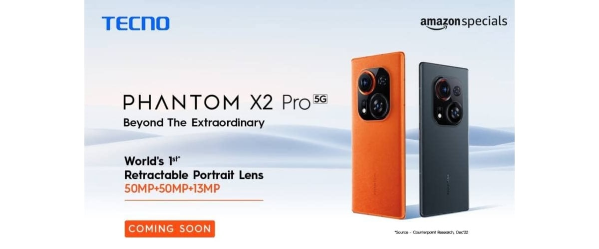 Tecno Phantom X2 Pro 5G preebooking Amazon Tecno Phantom X2 Pro 5G