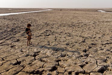 صورة صادمة للجفاف والتصحر في العراق (فرانس برس)