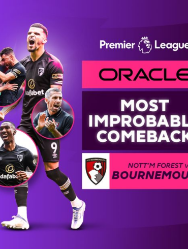 AFC Bournemouth ، جائزة Oracle الأكثر احتمالاً للعودة