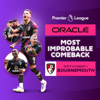 AFC Bournemouth ، جائزة Oracle الأكثر احتمالاً للعودة